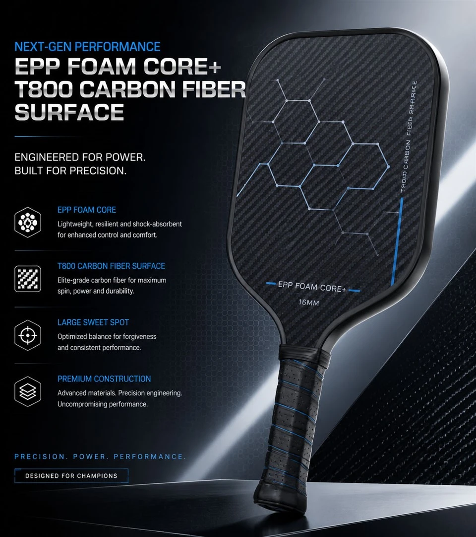3K 12K 18K Carbon Fiber Pickleball Paddle Custom Logo Professional Paddle OEM